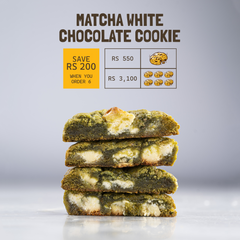 Matcha White Chocolate Cookie